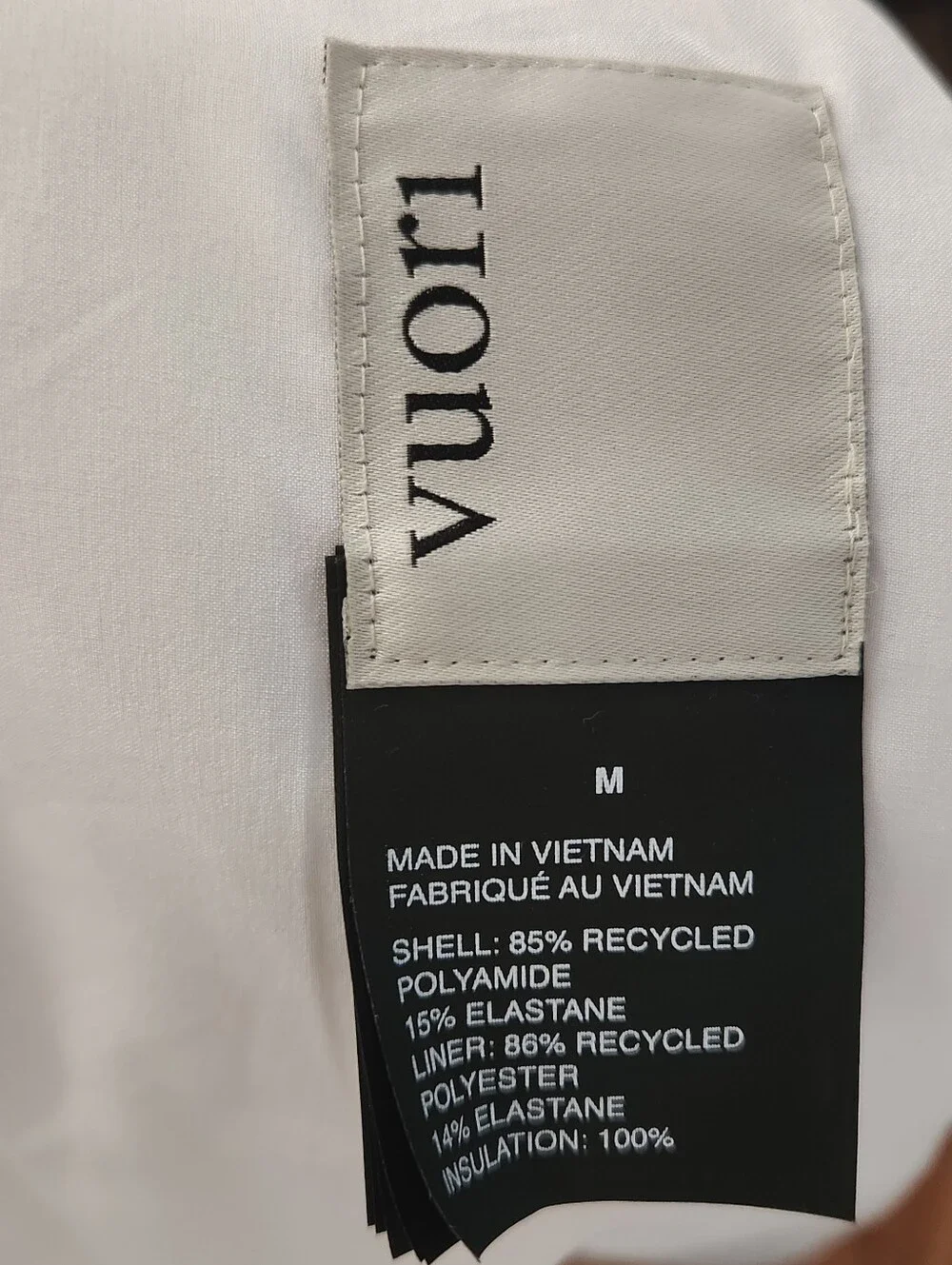 Vuori sleeveless quilted